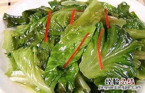 蚝油生菜的做法 生菜的做法蚝油生菜的做法