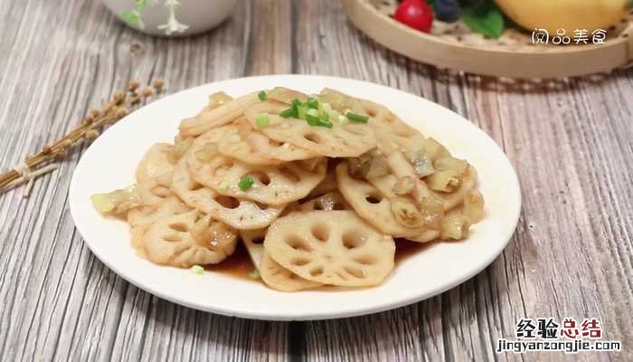 糖醋藕片怎么烧 糖醋藕片