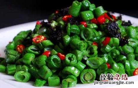 橄榄菜四季豆的做法 橄榄菜四季豆的做法视频