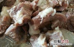清炖牛肉的做法及配料 清炖牛肉的做法
