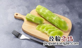 金蒜莴笋丝的做法 金蒜莴笋丝怎么做