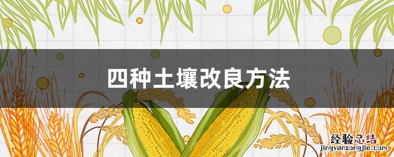 四种土壤改良方法土壤太粘 四种土壤改良方法