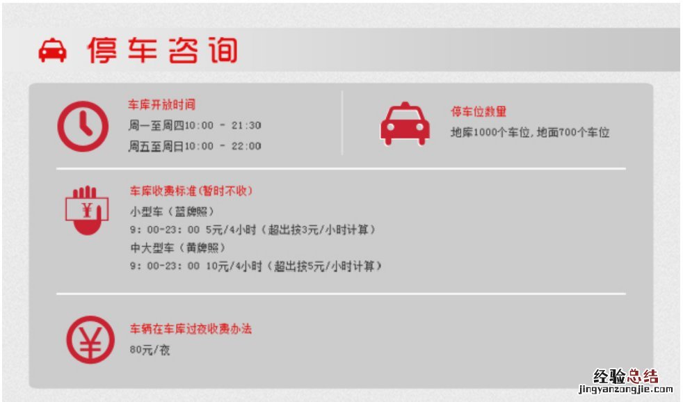 无锡商场停车场收费标准汇总 无锡商场停车费收取标准