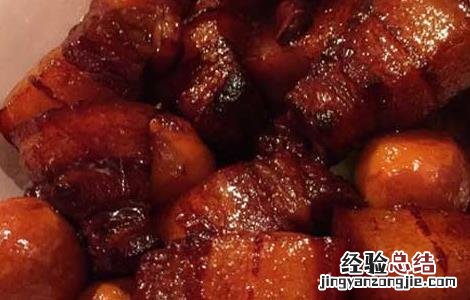 鹌鹑蛋红烧肉的做法