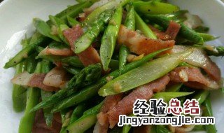 凉薯炒芦笋的做法 如何做凉薯炒芦笋