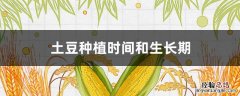 南方土豆种植时间和生长期 土豆种植时间和生长期