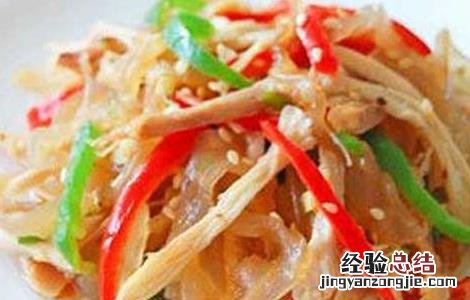 海蜇的做法大全家常 海蜇的做法大全