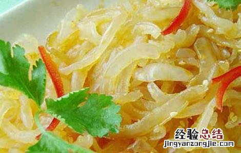 海蜇的做法大全家常 海蜇的做法大全