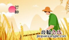 芒种这一节气的内涵 芒种这一节气的意思