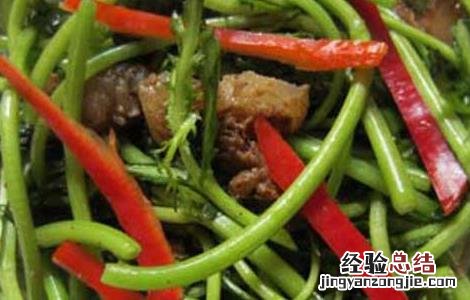 茼蒿炒肉的做法窍门 茼蒿炒肉的做法