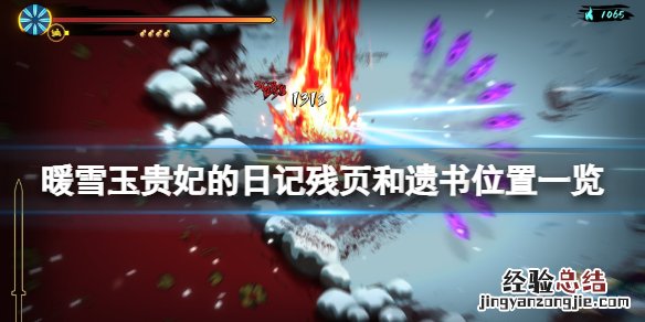 暖雪玉贵妃的遗书和日记残页在哪