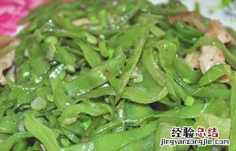 扁豆炒肉的做法大全 扁豆炒肉的做法大全家常窍门