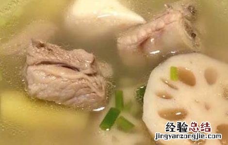 莲藕排骨汤的做法 莲藕排骨汤需要什么材料