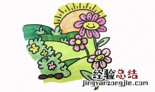 花园怎么画? 花园怎么画