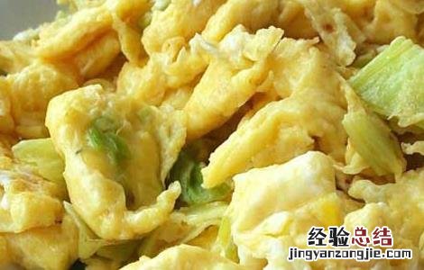 大葱炒鸡蛋的做法 东北大葱炒鸡蛋的做法
