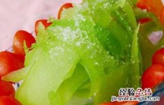 凉拌莴笋的做法 凉拌莴笋的做法大全
