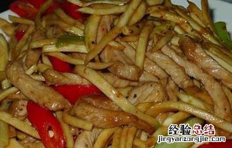 茭白炒肉丝的做法 茭白炒肉丝的做法大全家常菜