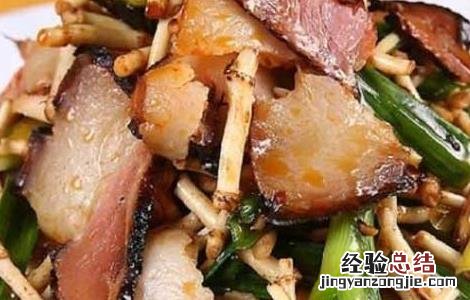折耳根炒腊肉的做法 折耳根炒腊肉的做法视频