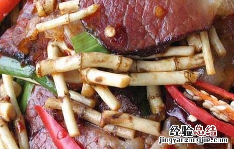折耳根炒腊肉的做法 折耳根炒腊肉的做法视频