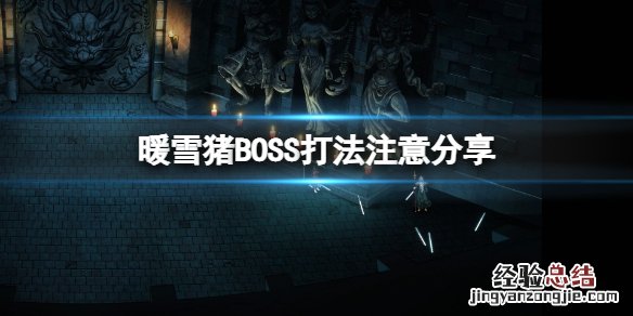 暖雪猪BOSS有什么要注意的