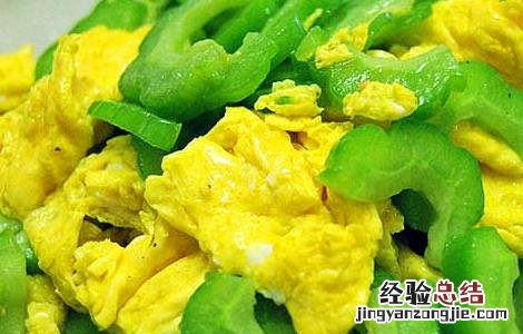 苦瓜炒蛋的做法家常 苦瓜炒蛋的做法