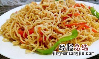 鸡蛋炒泡面的做法 鸡蛋炒泡面好吃做法