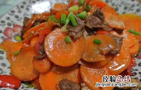 胡萝卜炒肉的做法有哪些