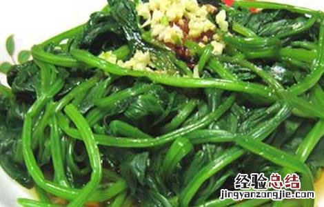 凉拌菠菜的做法