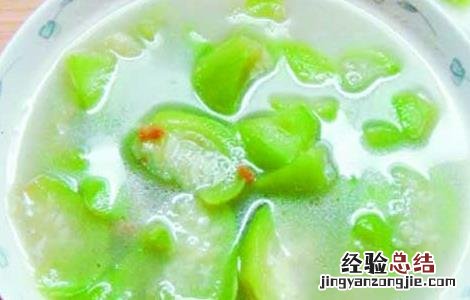 丝瓜汤的做法 鸡蛋丝瓜汤的做法