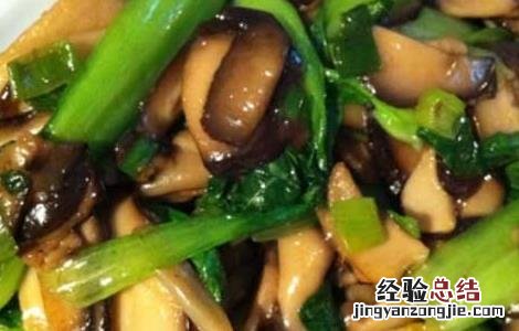 香菇油菜的八种常见做法 香菇油菜的做法大全家常