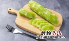 清烧肚条莴笋的做法 白油肚条烧莴笋的做法