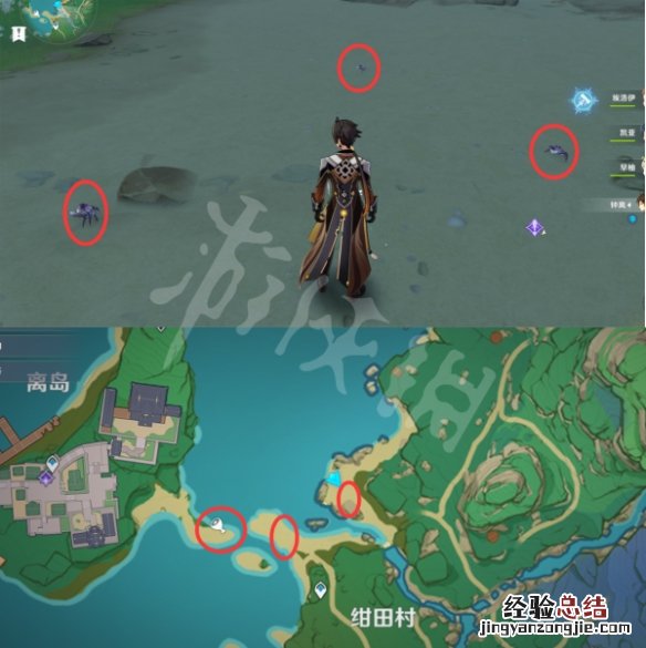 原神螃蟹在哪里采集 原神螃蟹在哪捕捉