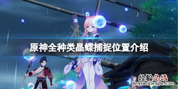 原神晶蝶在哪捕捉 原神中晶蝶怎么抓