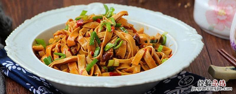 黄金豆皮怎么吃 豆皮怎么吃