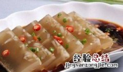熬肉皮冻的做法 熬皮冻都放什么材料