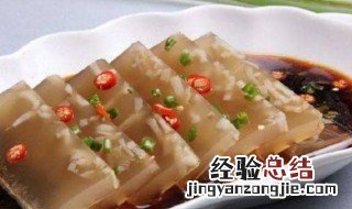 熬肉皮冻的做法 熬皮冻都放什么材料