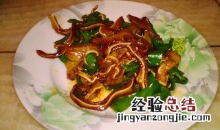 青辣椒炒猪耳朵的做法 青辣椒炒猪耳朵