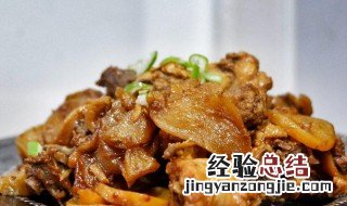 土豆干烧肉的做法 干烧土豆肉怎么做