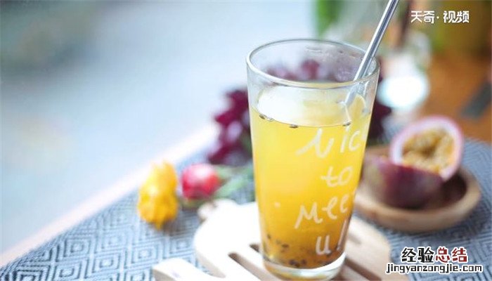 百香果蜂蜜茶的做法保存的时间长 百香果蜂蜜茶的做法