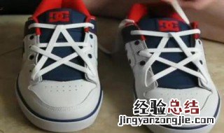 五星鞋带的系法图解教学 五星鞋带的系法