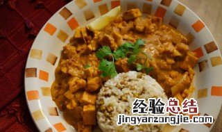 纯素豆腐菜花印度口味