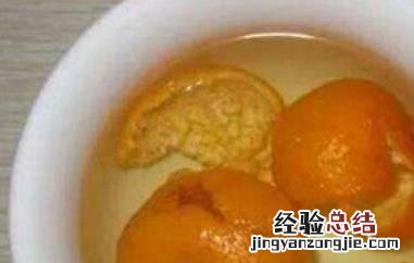 橘子皮泡水的功效和作用 橘子皮水的功效与作用