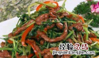 香菜炒肉做法窍门 香菜炒肉的烹饪方法