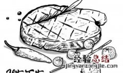 牛排怎么画 如何画简易牛排