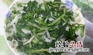 菠菜拌银鱼做法窍门 菠菜拌银鱼怎么做好吃