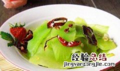 炝青笋如何做 炝青笋的烹饪方法