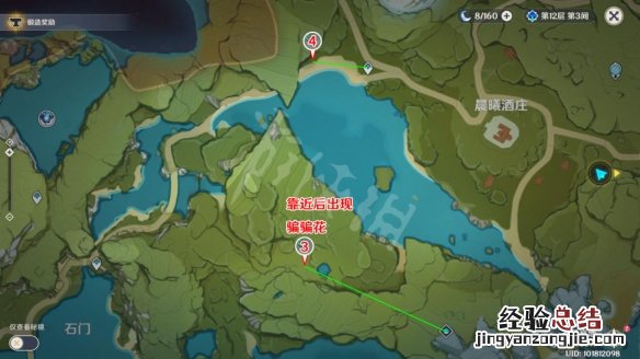 原神 小灯草采集路线 原神小灯草哪里采集