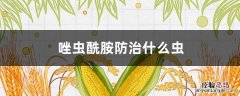 唑虫酰胺防治什么虫 阿维唑虫酰胺防治什么虫