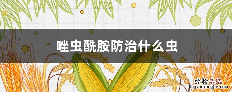 唑虫酰胺防治什么虫 阿维唑虫酰胺防治什么虫