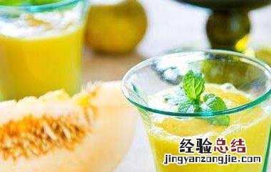 哈密瓜雪梨汁的功效与作用及禁忌症是什么 哈密瓜雪梨汁的功效与作用及禁忌